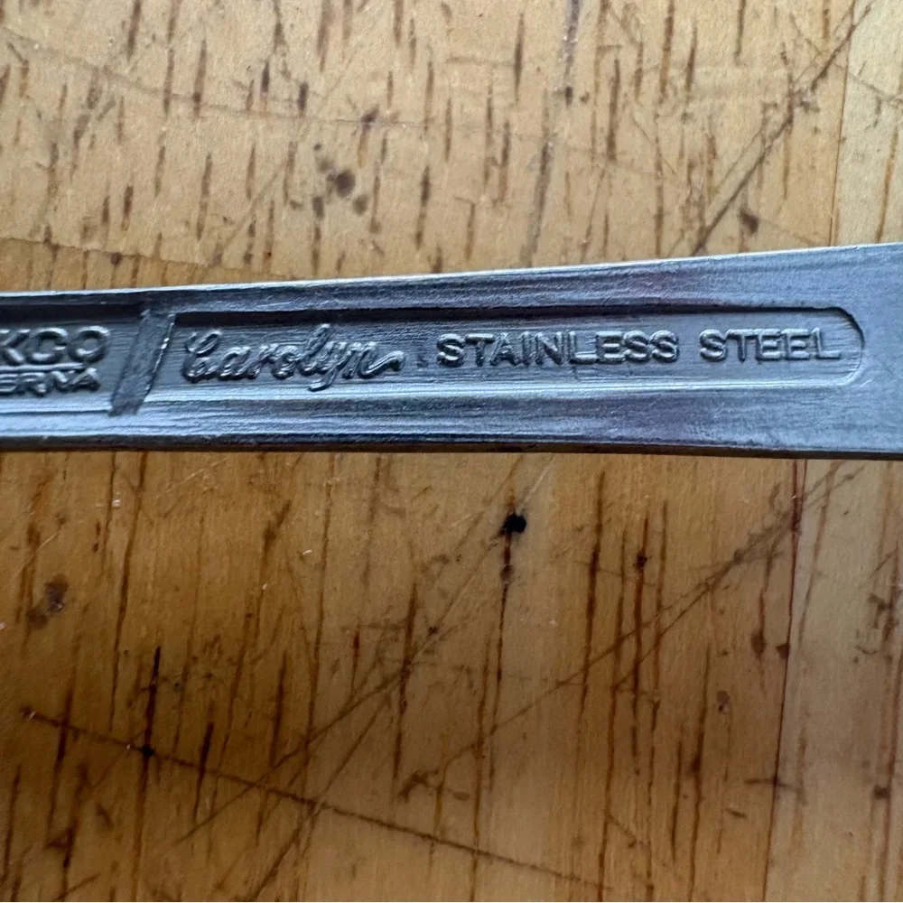 Ekco Eterna Carolyn‎ Stainless Steel Lattice Dinnerware Flatware Single Fork